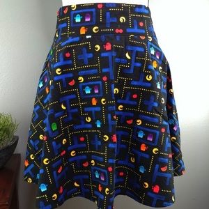 ModCloth Retrolicious Pacman Skirt